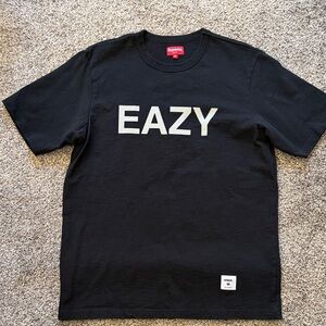Authentic Supreme Black Tee size M